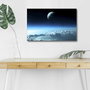 Wallity NASA-037 Lienzo Decorativo Iluminado con LEDs Multicolor